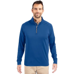 Cutter & Buck Adapt Eco Knit Stretch Recycled Mens Quarte...