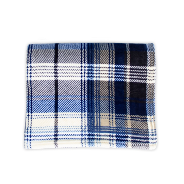 Classic Plaid Throw | Promotional Source Corporation - Order promo ...